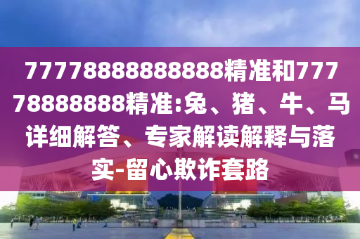 77778888888888精準和77778888888精準:兔